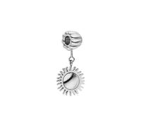 Purelei - LEI Sun Ciondolo 100% acciaio inossidabile Ciondoli e charms 1 pieces Grigio unisex