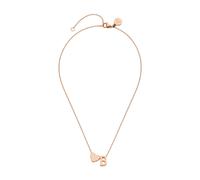 Purelei - Letter Heart B Collana 100% acciaio inossidabile Collane 1 pieces Marrone chiaro unisex