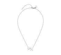 Purelei - Letter Heart H Collana 100% acciaio inossidabile Collane 1 pieces Grigio unisex