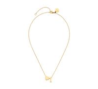 Purelei - Letter Heart I Collana 100% acciaio inossidabile Collane 1 pieces Marrone chiaro unisex
