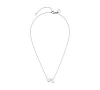 Purelei - Letter Heart K Collana 100% acciaio inossidabile Collane 1 pieces Grigio unisex