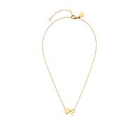 Purelei - Letter Heart P Collana 100% acciaio inossidabile Collane 1 pieces Marrone chiaro unisex