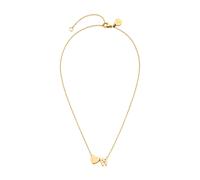 Purelei - Letter Heart W Collana 100% acciaio inossidabile Collane 1 pieces Marrone chiaro unisex