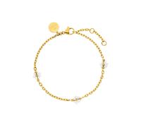 Purelei - Linen Blossom Bracciale 100% acciaio inossidabile Bracciali e Braccialetti 1 pieces Marrone chiaro female