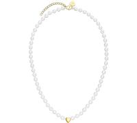 Purelei® Lovely - Collana da donna in acciaio inossidabile resistente - Collana impermeabile con ciondolo - Lunghezza regolabile 40-45 cm - Collana per il vostro look personalizzato (Oro)