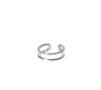 Purelei - Mau Anello 100% acciaio inossidabile Anelli 1 pieces Grigio female