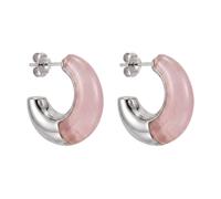 PURELEI Orecchini 'Natural Grace' rosa / argento Donna - Abbigliamento - Occasioni - Matrimonio - Per la madre della sposa - Scarpe e accessori - Gioielli PURELEI One Size