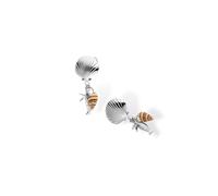 Purelei Ocean Crush Orecchini da donna, orecchini in acciaio inossidabile con ciondoli marini, stella marina, conchiglia vera e pesce, orecchini da donna per l'estate, le vacanze e le occasioni