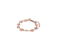 Purelei Ocean Whisper - Bracciale marittimo con conchiglie e lumache, placcato oro 18 K, in acciaio inox, da donna, lunghezza 16-20 cm, impermeabile, Eine Grösse, Acciaio inossidabile, Agata