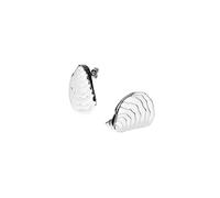 Purelei Ocean Whisper - Orecchini a forma di conchiglia, in acciaio inox placcato oro 18 carati, 9,5 g (coppia), combinabili con catena e bracciale, impermeabili, Normal, Acciaio inossidabile, Abalone