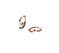 Purelei® Orecchini a spirale - Due pezzi design a spirale - Acciaio inossidabile placcato oro 14 K/18 K - Orecchini espressivi - 9,5 g (coppia) - Impermeabili, Normal, Acciaio inossidabile, Abalone