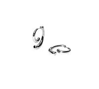 Purelei Orecchini a spirale - Due pezzi design a spirale - Acciaio inossidabile placcato oro 14 K/18 K - Orecchini espressivi - 9,5 g (coppia) - Impermeabili