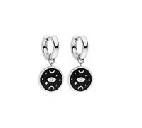 PURELEI Orecchini 'Galaxy' nero / argento / trasparente / bianco Donna - Abbigliamento - Occasioni - Matrimonio - Per la madre della sposa - Scarpe e accessori - Gioielli PURELEI One Size