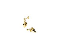 Purelei® Seafoam Orecchini con ciondolo a conchiglia - Orecchini Maritimer in acciaio inox oro, argento o oro rosa - Combinabili con catena Seafoam o Oceanside - 23,5 mm di lunghezza, 7,45 g, Normal