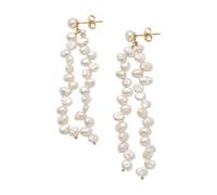 Purelei - Pearl Muse Orecchini 100% acciaio inossidabile 1 pieces Marrone chiaro unisex