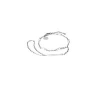 Purelei Pearl Symphony - Collana a mano Y2K con perla barocca, in acciaio inox placcato oro 18K, lunghezza 16/17,5/19 cm, impermeabile, Eine Grösse, Acciaio inossidabile, Agata