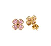 Purelei - Rosa Cuore Orecchini 100% acciaio inossidabile 1 pieces Marrone chiaro unisex