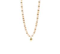 Purelei® Collana Seafoam - Elegante collana di perle con ciondolo a conchiglia in acciaio inossidabile in oro, argento o oro rosa - 40-45 cm - Giada quarzite & acciaio inossidabile - Design estivo