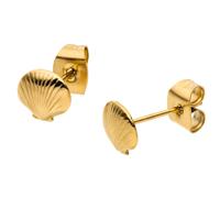 Purelei - Seashell Orecchini 100% acciaio inossidabile 1 pieces Marrone chiaro unisex