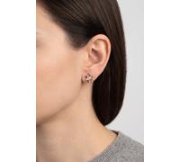 Purelei Shining Star, orecchini da donna a forma di stella con zirconi, in filigrana in acciaio inox, eleganti orecchini a stella, orecchini scintillanti, gioielli Ear Stack, regalo per donne, normale