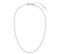 Purelei® Sleeky necklace (argento) - Collana donna in resistente acciaio inossidabile - lunghezza 40-45 cm - Collana per un look personalizzato - impermeabile - regalo donna
