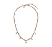 Purelei Soft Shine - Collana da donna, 40-45 cm, impermeabile | acciaio inossidabile placcato oro 14 carati argento, acciaio inossidabile placcato oro rosa 18 carati, regolabile, oro