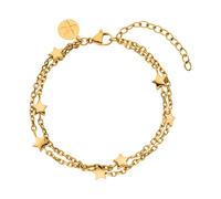 Purelei - Star Bracciale 100% acciaio inossidabile Bracciali e Braccialetti 1 pieces Marrone chiaro unisex
