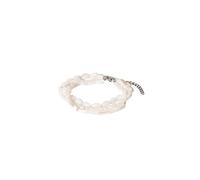 Purelei® Summer Breeze Bracciale da donna - Perle di conchiglia e acciaio inossidabile - placcato oro 14 K 18 carati o argento - Regolabile 16 - 20 cm - Estate Gioielli Boho Look, Eine Grösse, Acciaio
