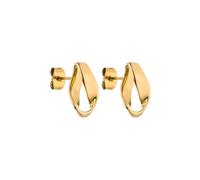 Purelei - Twist Orecchini 100% acciaio inossidabile 1 pieces Marrone chiaro female