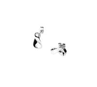 Purelei® Twist - Orecchini a lobo eleganti in forma di nastro di Möbius per equilibrio e armonia, in acciaio inossidabile di alta qualità in oro, argento e oro rosa, 15,5 mm, Acciaio inossidabile