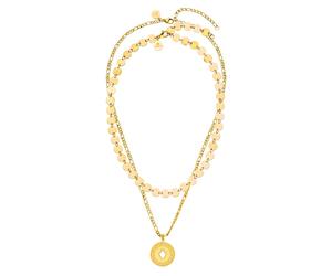 Purelei - Waikiki Collanas 100% acciaio inossidabile Set gioielli 1 pieces Marrone chiaro unisex