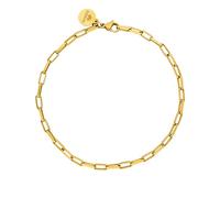 Purelei® Waina Bracciale da donna (oro, argento, oro rosa), impermeabile, elegante e semplice cinturino in acciaio inox, regalo per donne, lunghezza regolabile 16-19 cm, 16 cm, Acciaio inossidabile