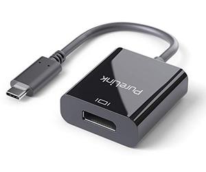 PureLink Adattatore da USB-C a DisplayPort - 4K60 - iSeries 0.10m, nero