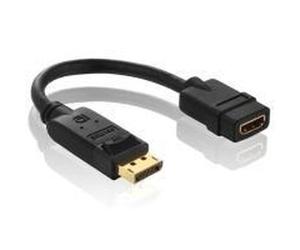 PureLink Basic Serie DisplayPort - HDMI Adapter 10cm Mit diesem zertifizierten DisplayPort-Adapter von PureLink knnen Sie mhel NEW