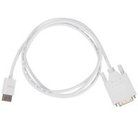 PureLink Cavo DisplayPort a DVI, risoluzione WUXGA 1920 x 1200, contatti placcati in oro, 1,50 m, bianco