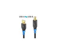 PureLink FI-U200-030 Cavo USB 2.0 da USB-A a USB-B, nero, 3 m