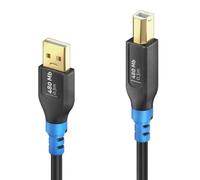 PureLink FlexInstall - Cavo da USB-A a USB-B, USB 2.0, 480 Mbps, 0,30 m