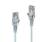 PureLink MC1501-015 Cavo di Rete CAT6 UTP (10/100/1000 Mbit/s), Extra Sottile con Spina RJ45 2X, Cavo Patch per Switch, Modem, Router, Patch Panel, 1 Pezzo, 1,50m, Grigio