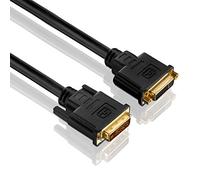 PureLink PI4300-010 Cavo per l'estensione Dual Link DVI (WUXGA (1920x1200)), DVI-D femmina (24+1) a DVI-D maschio (24+1), certificato, 1,00m, nero