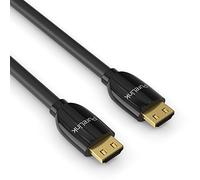 PureLink PS3000-010 Cavo HDMI premium ad alta velocità certificato con Ethernet e larghezza di banda 18 Gbps , in onnettore di design, schermatura EMI e sistema di blocco sicuro, 1.00m