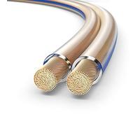 PureLink SP010-100 Cavo per diffusori 2x2,5 mm² (filo 99,9% OFC rame pieno 0,10 mm) Cavo per diffusori HiFi, 100 m, trasparente