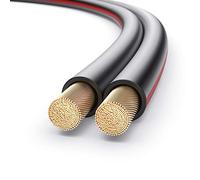 PureLink SP062-030 Cavo per altoparlanti 2x2,5 mm² (rame pieno 99,9% OFC, filo intrecciato da 0,20 mm) Cavo per altoparlanti Hi-Fi, 30 m, nero
