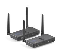 PureLink® Wireless-HDMI Set, trasmissione HDMI wireless, Full HD, 1080p, trasmissione non compressa fino a una distanza di 150 metri, set trasmettitore e ricevitore, nero