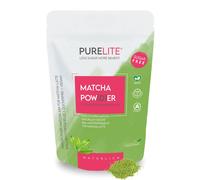 PURELITE Matcha Powder 230g, vegano senza zucchero con eritritolo e stevia, tè v