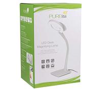 PURElite - PURElite Durevole e Energia Efficiente LED Scrivania Ingrandimento Lampada con Quattro Oscuramento Impostazioni - 1 Pezzo