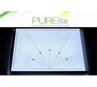 PURElite - Tappetino da taglio trasparente, formato A3, 45 x 30 x 3 mm