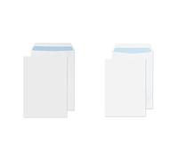 Purely Everyday Buste formato C4, chiusura adesiva, 100 gmq & Blake Everyday Sobre (500 unidades, 100 g, C5, 229 x 162 mm, autoadhesivo), color blanco