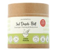 puremetics 3 in 1 Shower-Fluff Detox Matcha - gel doccia, lozione corpo e pee...