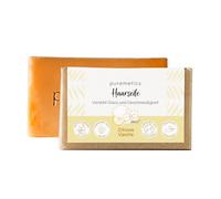 puremetics Sapone per capelli 'Limone Vaniglia' | Shampoo solido | Capelli di sapone biologico naturale