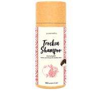 puremetics Zero Waste - Shampoo secco "Melograno", 100 g, per capelli scuri, 100% vegano e senza plastica